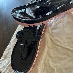 Tory Burch Miller Cloud Lug Sandal.